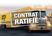 Nouveau contrat de travail chez Transport Robert (Québec) 1973 limitée