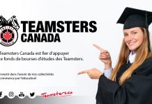 Bourses d’études Teamsters Canada 2022 – Récipiendaires