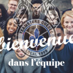 Bienvenue à nos nouveaux membres