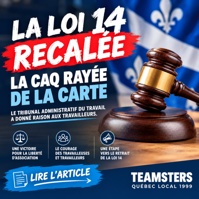 La loi 14 recalée _ victoire syndicale
